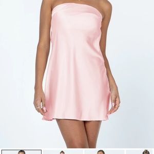 PRINCESS POLLY JASMYN MINI DRESS PINK